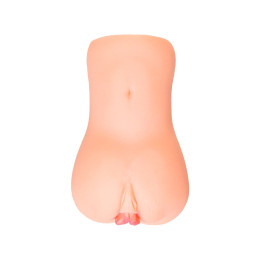 Мастурбатор реалистичный KOKOS BELLANA ONAHOLE с вибрацией, TPR, телесный, 16 см