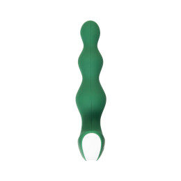 Анальная виброелочка Satisfyer Lolli Plug 2, силикон, зеленый, 11 см