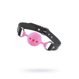 Кляп Sitabella, кожа, розовый