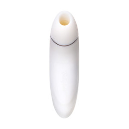 Стимулятор клитора Satisfyer Pro Plus Vibration, силикон+ABS пластик, белый, 19 см.