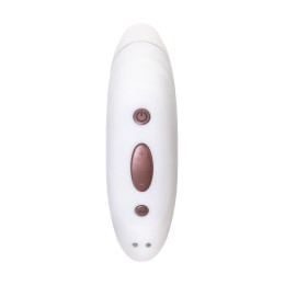 Стимулятор клитора Satisfyer Pro Plus Vibration, силикон+ABS пластик, белый, 19 см.