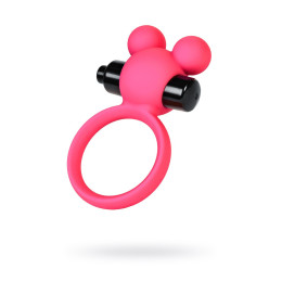 Виброкольцо на пенис A-Toys by TOYFA Pikle, силикон, розовое, 6,9 см, Ø 3,1 см