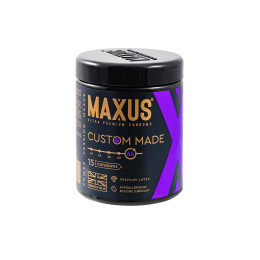 Презервативы Maxus Custom Made 64 гладкие X-Edition, 15 шт