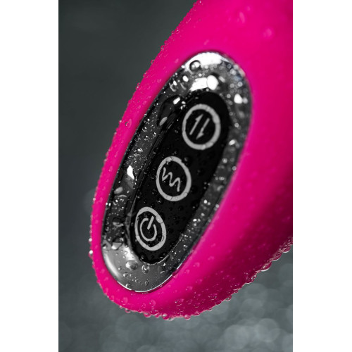 Вибростимулятор 3 в 1 JOS TRIPLING, силикон, розовый, 21 см