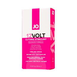 Гель для стимуляции клитора (мощного действия) JO 12VOLT с эффектом вибрации, 10 мл