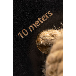 Набор из трех натуральных веревок Pecado BDSM, хлопок, джут, по 10 м