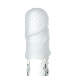 Мастурбатор A-Toys by TOYFA Pocket Wavy, TPR, белый, 7,8 см