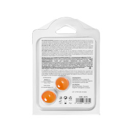 Массажное масло SECRET PLAY BRAZILIAN BALLS, с разогревающим эффектом, 2 х 4 гр