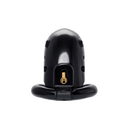 Пояс верности мужской Black&Red by TOYFA, ABS пластик, черный, 10 см