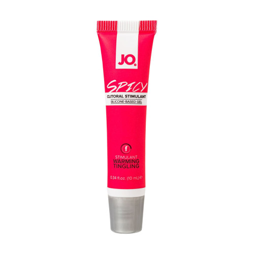 Возбуждающий гель для клитора JO SPICY, на силиконовой основе, 10 мл