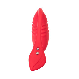 Фрикционное виброяйцо LOVENSE Vulse, силикон, красный, 20,3 см