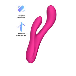 Осциллирующий вибратор LOVENSE Osci 3 для стимуляции клитора и точки G , силикон, розовый, 21 см