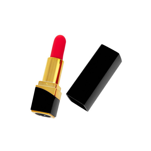 Минивибратор Flovetta PANSIES, ABS пластик, черный, 9 см