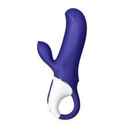 Нереалистичный вибратор Satisfyer Vibes Magic Bunny, силикон, фиолетовый, 17,7 см.