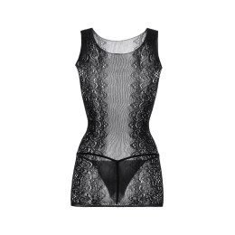 Платье-сетка и стринги Candy Girl Vivian, нейлон, черный, OS