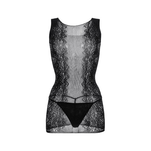 Платье-сетка и стринги Candy Girl Vivian, нейлон, черный, OS