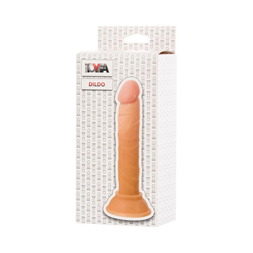 Анальный фаллоимитатор TOYFA Basic, PVC, телесный,14 см