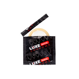 Презервативы Luxe, royal, classic, 18 см, 5,2 см, 3 шт.