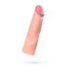 Насадка на пенис A-Toys by TOYFA Kiger, SoftSkin, телесный, 16,5 см