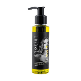 Разогревающее массажное масло Erotist Caramel Club Ананас, 100 мл.