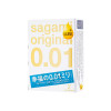 Презервативы Sagami, original 0.01, полиуретан, EXTRA LUB, 2 шт.