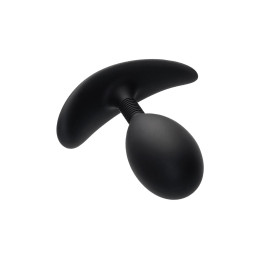 Анальная втулка A-Toys by TOYFA Tord M, силикон, черный, 10,5 см