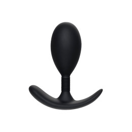 Анальная втулка A-Toys by TOYFA Tord M, силикон, черный, 10,5 см