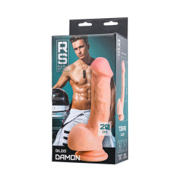 Реалистичный фаллоимитатор RealStick Elite Damon, TPR, телесный, 20 см