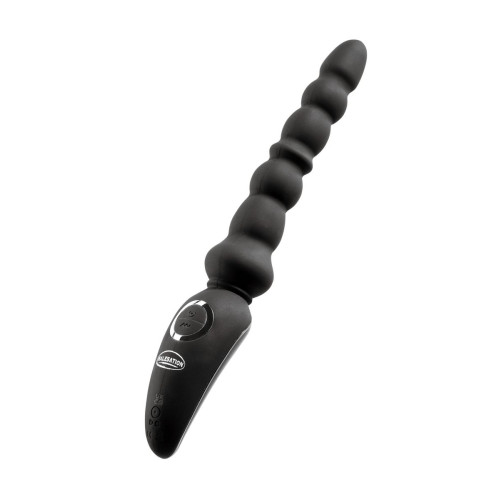 Анальный вибростимулятор MALESATION Vibro Anal Stick, силикон, черный