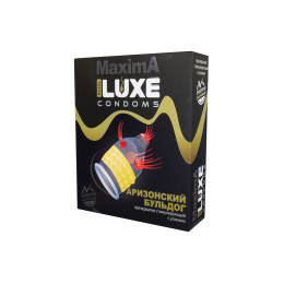 Презервативы Luxe, maxima, «Аризонский бульдог», 18 см, 5.2 см, 1 шт.