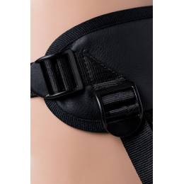 Страпон на креплении LoveToy с поясом Harness, реалистичный, neoskin, телесный, 17 см