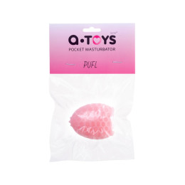 Мастурбатор A-Toys by TOYFA Pufl, розовый, ТРЕ, 6 см Ø 2,7 см