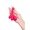 Набор вагинальных шариков Satisfyer YONI, силикон, красный, Ø 2 см.