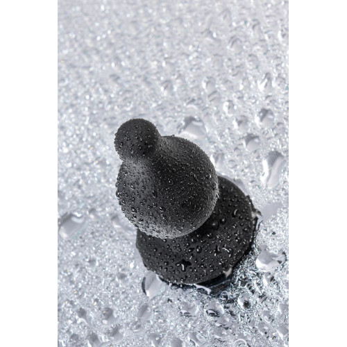 Анальная втулка Erotist Spade S, сайлекспан, чёрный, 8 см