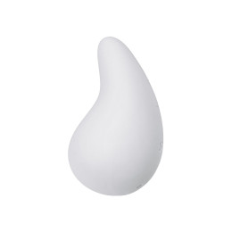 Вибромассажер Satisfyer Dew Drop, силикон, белый, 8,1 см