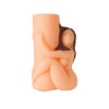 Мастурбатор реалистичный Juicy Pussy by TOYFA Fresh Pearl, вагина, TPR, телесный, 13 см