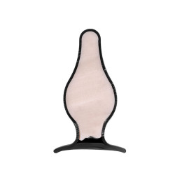 Анальная втулка Erotist Spade XS, сайлекспан, чёрный, 6,5 см