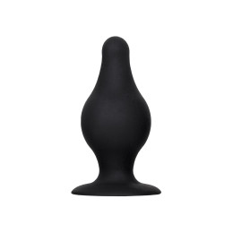 Анальная втулка Erotist Spade XS, сайлекспан, чёрный, 6,5 см