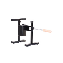 Секс-машина Diva My Pleasure, с двумя насадками, металл, черная, 33 см