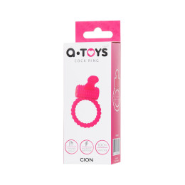 Эрекционное кольцо на пенис A-Toys by TOYFA Cion, силикон, розовый, Ø 3,5 см