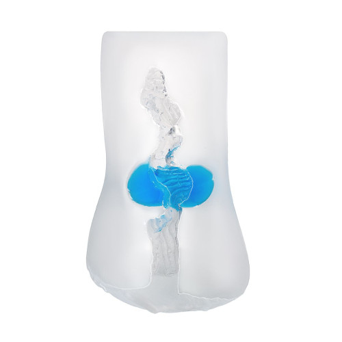 Мастурбатор реалистичный Juicy Pussy by TOYFA Subtle Crystal, TPE, 14,5 см