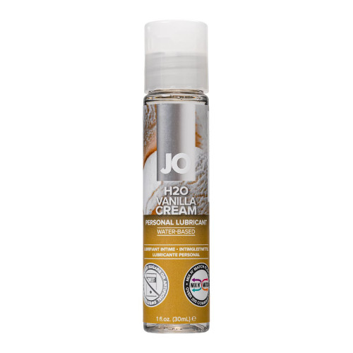 Съедобный лубрикант со вкусом ванили JO H2O Vanilla Cream, 30 мл