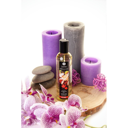 Масло массажное Shunga Organica «Кленовое наслаждение» (Maple Delight), 240 мл
