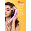 Нереалистичный вибратор Flovetta LANTANA, силикон, фиолетовый, 22 см