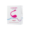 Виброяйцо LOVENSE Lush 2, силикон, розовый, 18 см