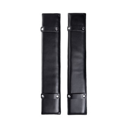 Стропа фиксирующая Anonymo #0703, PU кожа, черный, 145 см