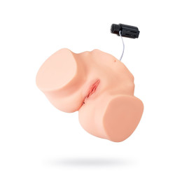 Мастурбатор реалистичный с вибрацией  KOKOS HANNA ONAHOLE 001, TPR, телесный, 36,5 см