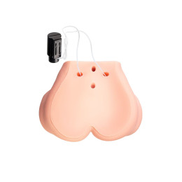 Мастурбатор реалистичный с вибрацией  KOKOS HANNA ONAHOLE 001, TPR, телесный, 36,5 см