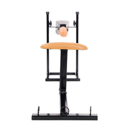 Секс-машина Diva Bondage, с двумя насадками, металл, черная, 140 см