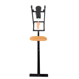 Секс-машина Diva Bondage, с двумя насадками, металл, черная, 140 см